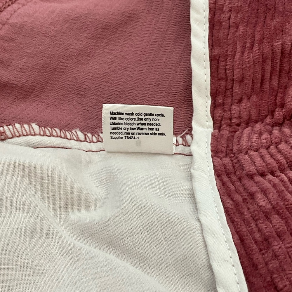 a.n.a Mini Skirt Size 6 in Dusty Rose Corduroy - Picture 6 of 6
